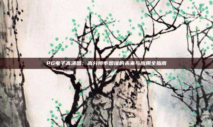 PG电子高清图:高分辨率图像的未来与应用全指南