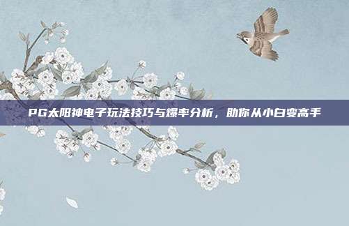 PG太阳神电子玩法技巧与爆率分析，助你从小白变高手