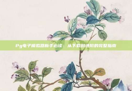 Pg电子模拟器新手必读:从下载到进阶的完整指南